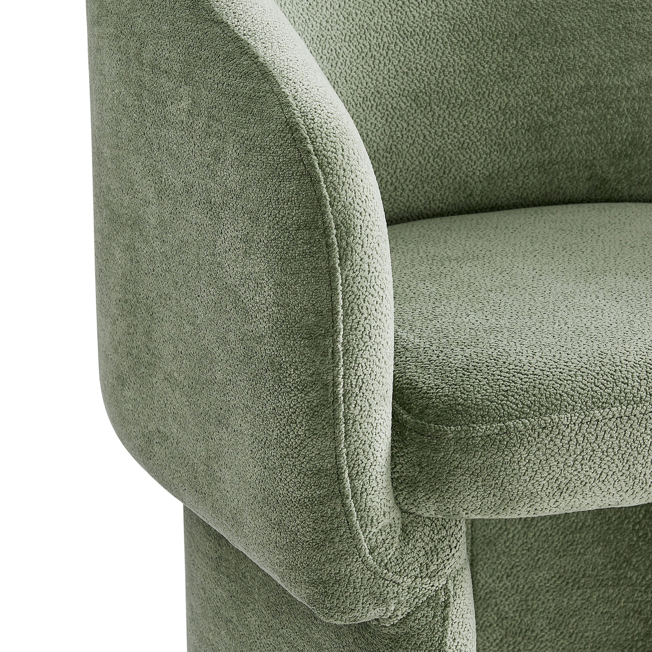 Satisfy Chenille Dining Chair, Sage