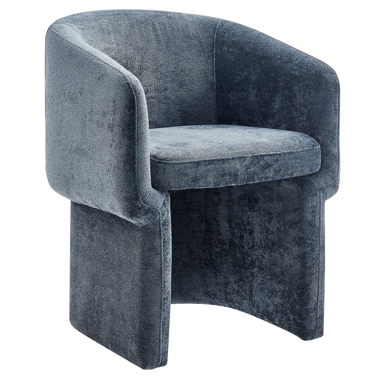 Satisfy Chenille Dining Chair, Slate