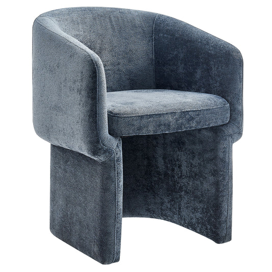 Satisfy Chenille Dining Chair, Slate