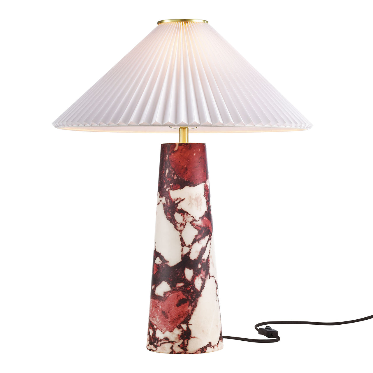 Radiance Table Lamp, Red