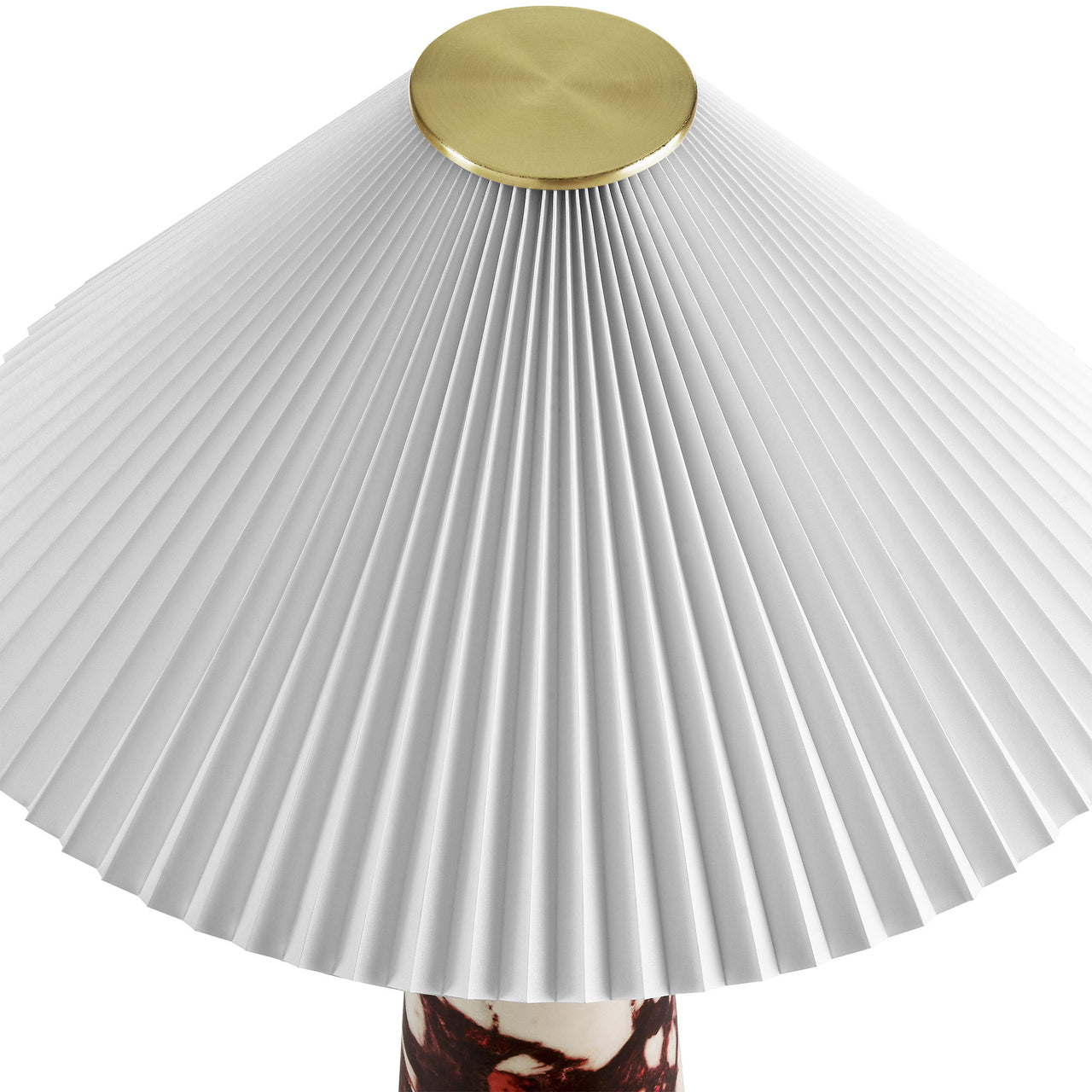Radiance Table Lamp, Red