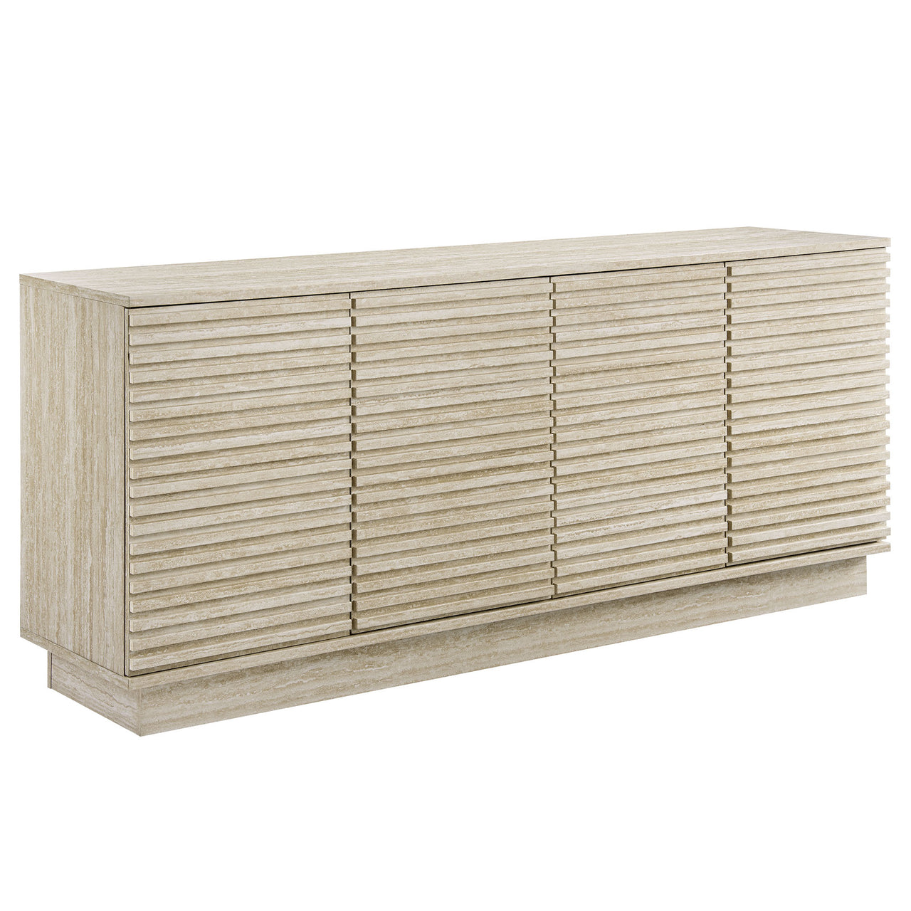 Ventra Sideboard Cabinet | TV Stand, Large, Travertine