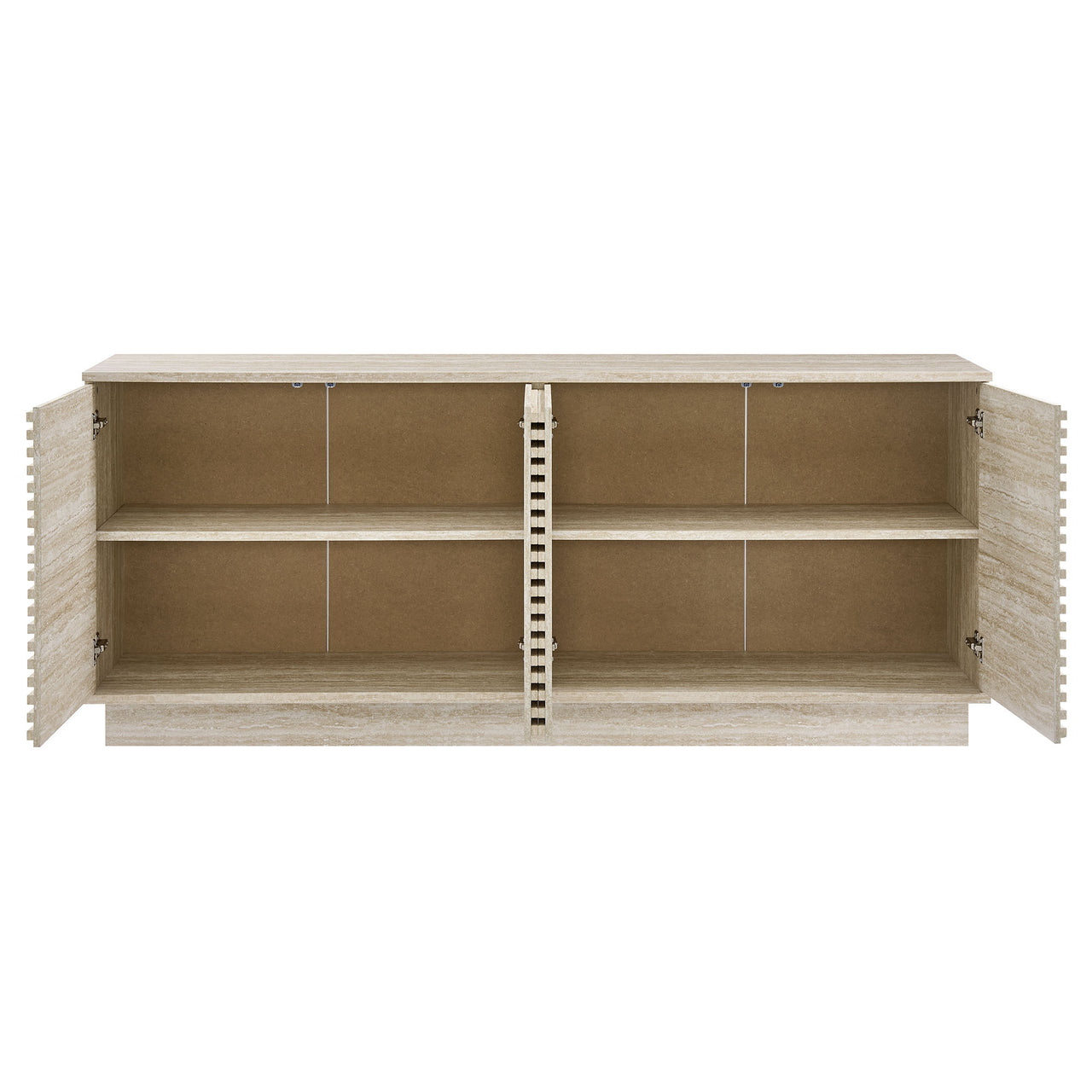 Ventra Sideboard Cabinet | TV Stand, Large, Travertine