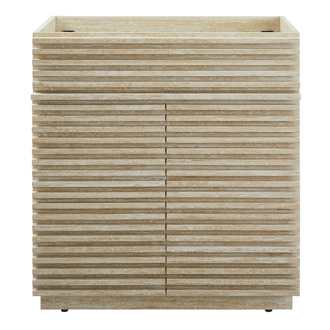 Ventra Vanity Base with Storage, Medium, Travertine