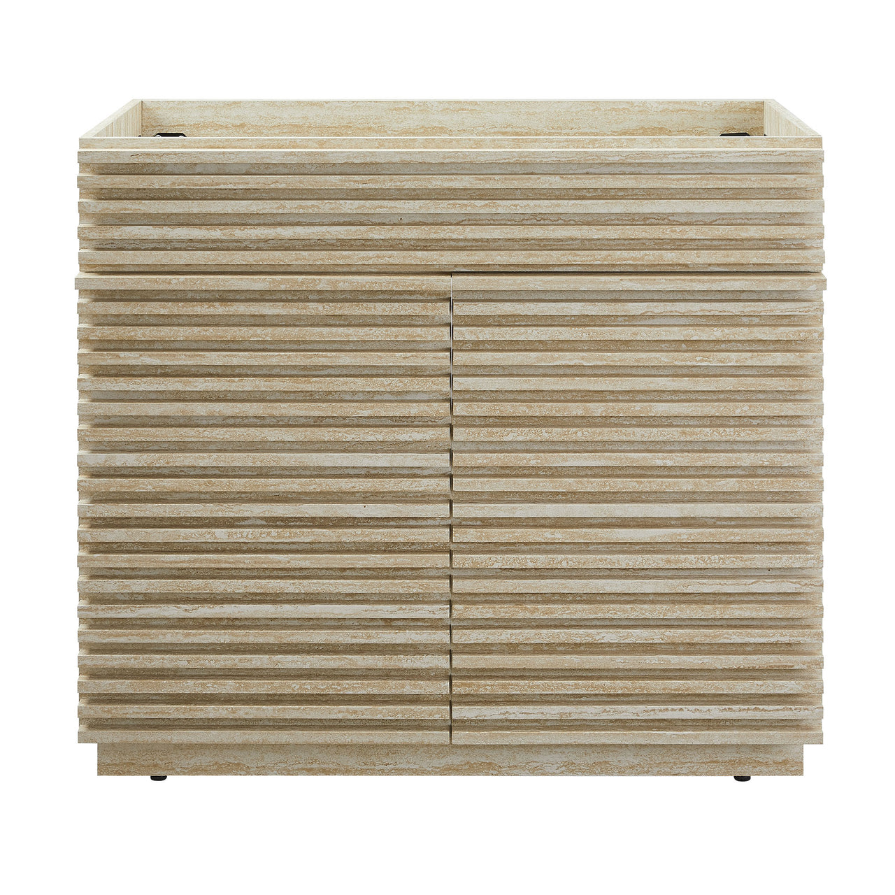 Ventra Vanity Base with Storage, Large, Travertine