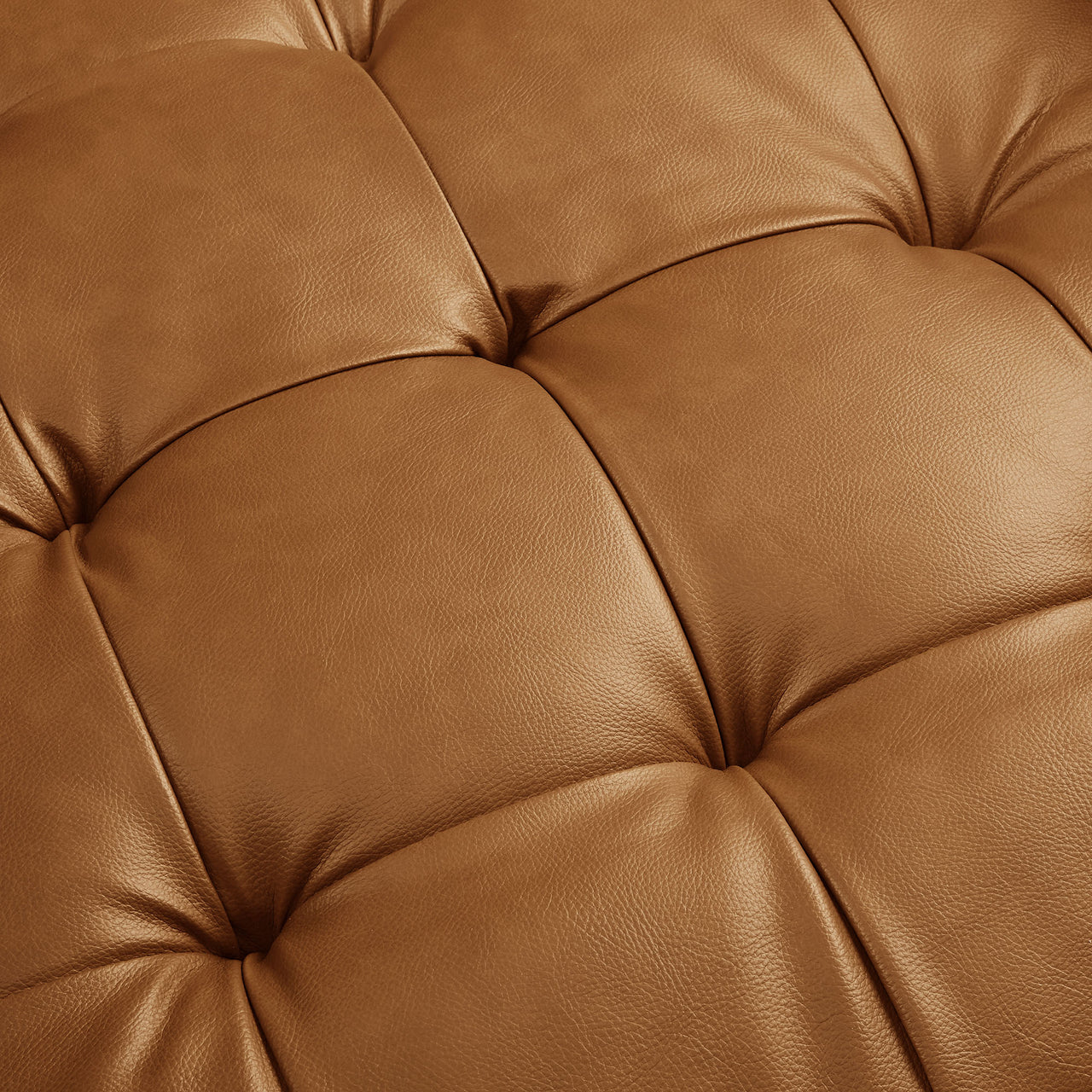 Bravien Eco-Leather Accent Armchair, Tan