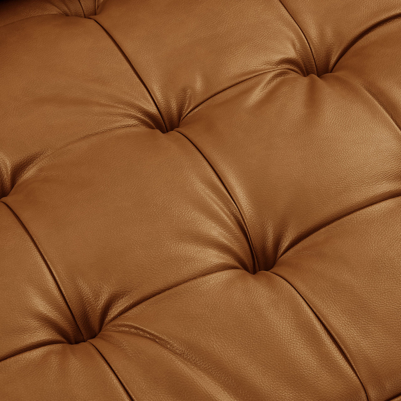Bravien Eco-Leather Loveseat, Tan