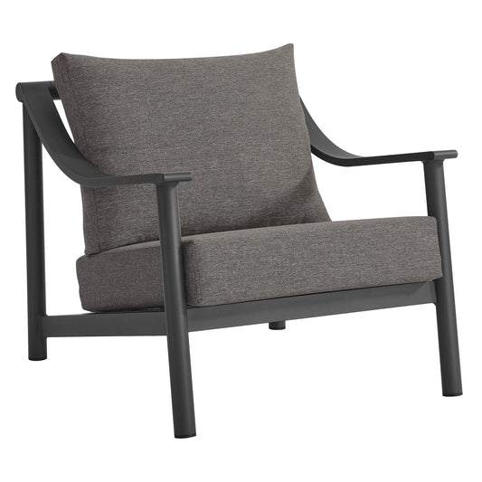 Veranda Alfresco Accent Chair, Charcoal & Dark Gray
