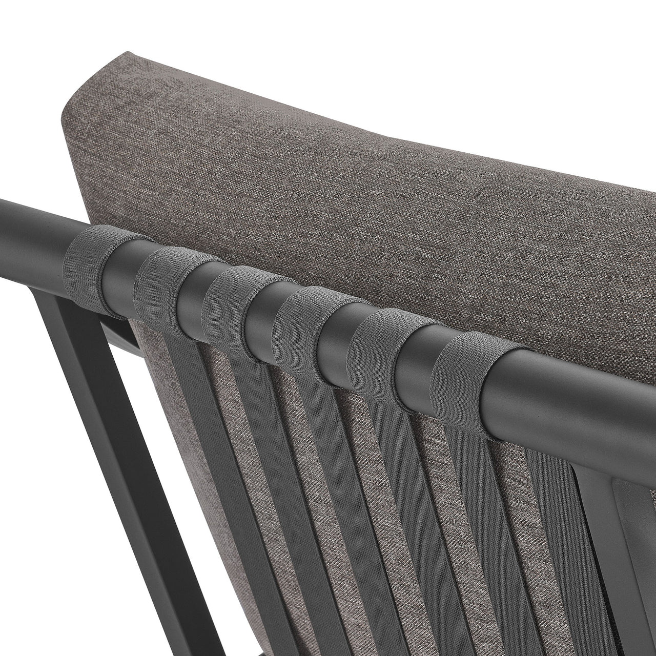 Veranda Alfresco Accent Chair, Charcoal & Dark Gray