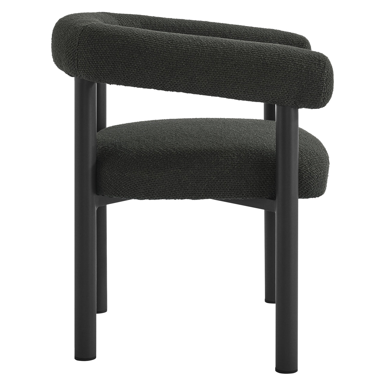 Lunaretta Alfresco Dining Chairs Set of 2, Charcoal & Dark Gray