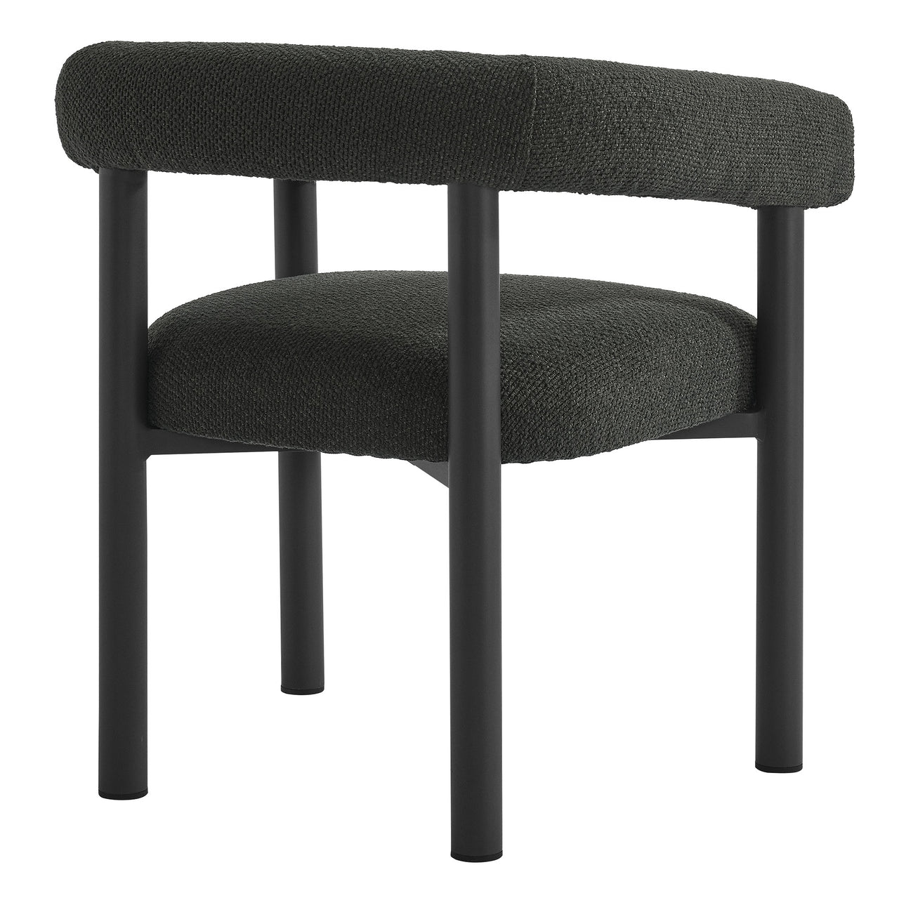 Lunaretta Alfresco Dining Chairs Set of 2, Charcoal & Dark Gray