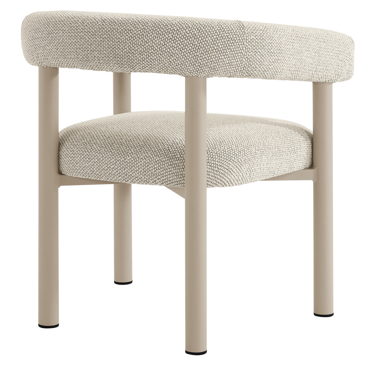Lunaretta Alfresco Dining Chairs Set of 2, Ivory & Taupe