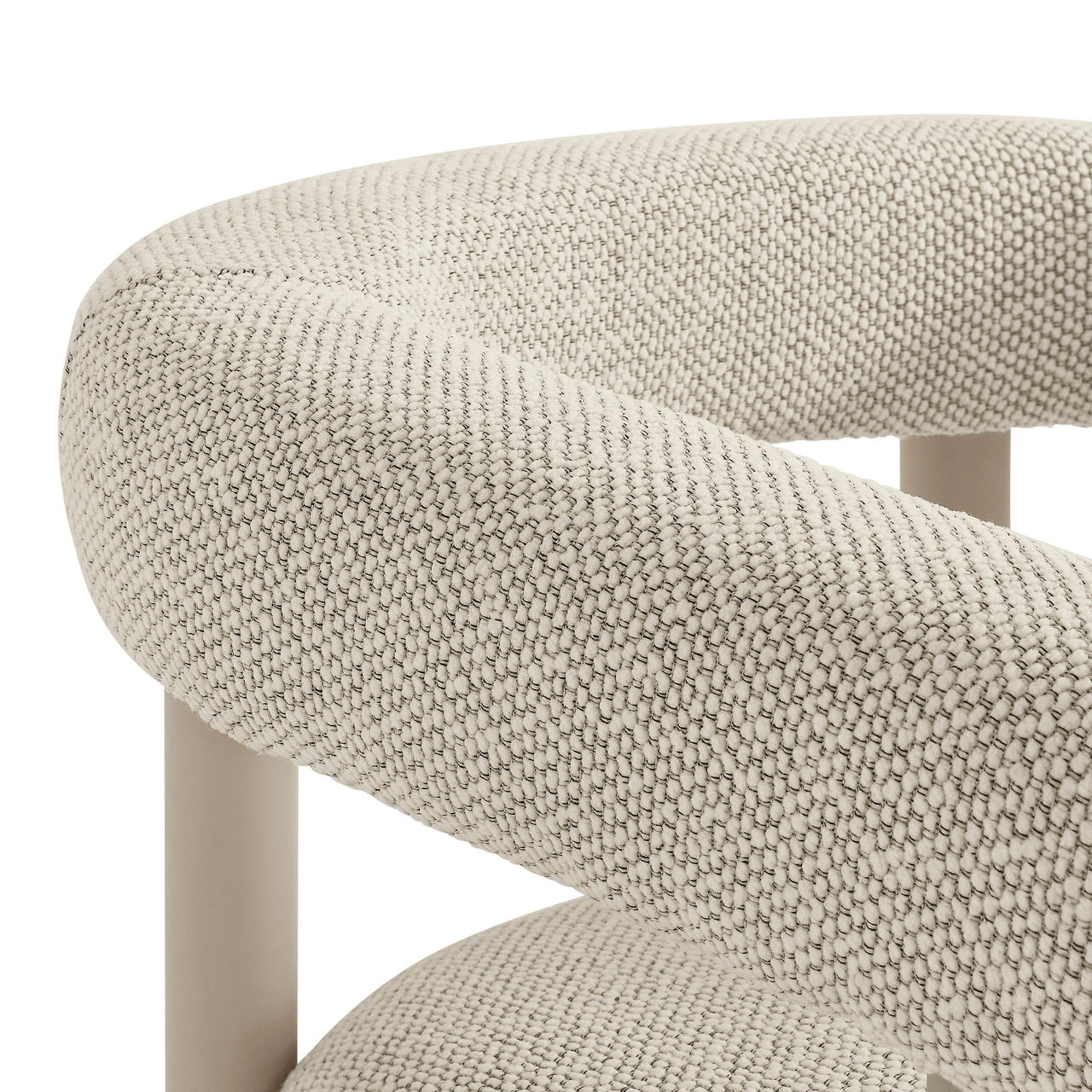 Lunaretta Alfresco Dining Chairs Set of 2, Ivory & Taupe