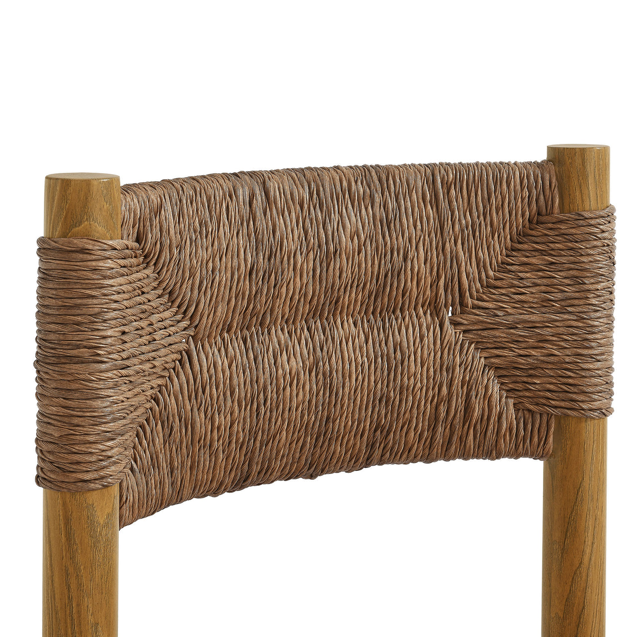 Holiday Alfresco Dining Chair Set of 2, Natural Wood