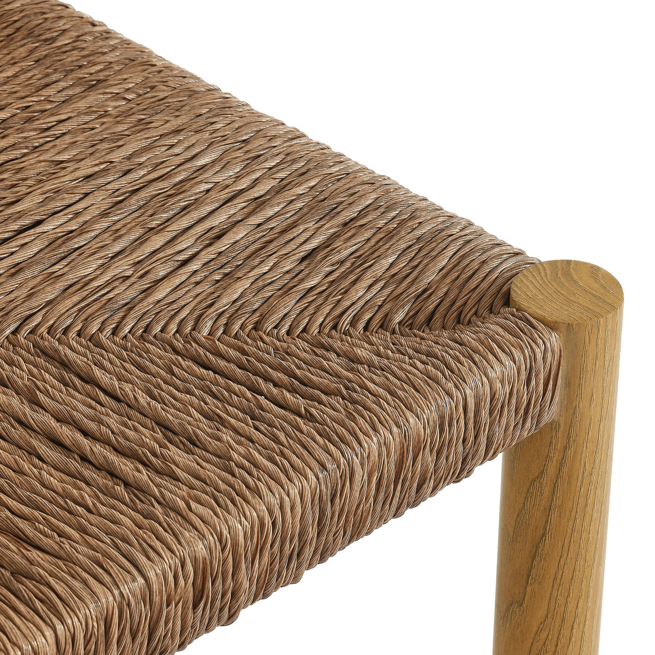 Holiday Alfresco Counter Stools Set of 2, Natural Wood