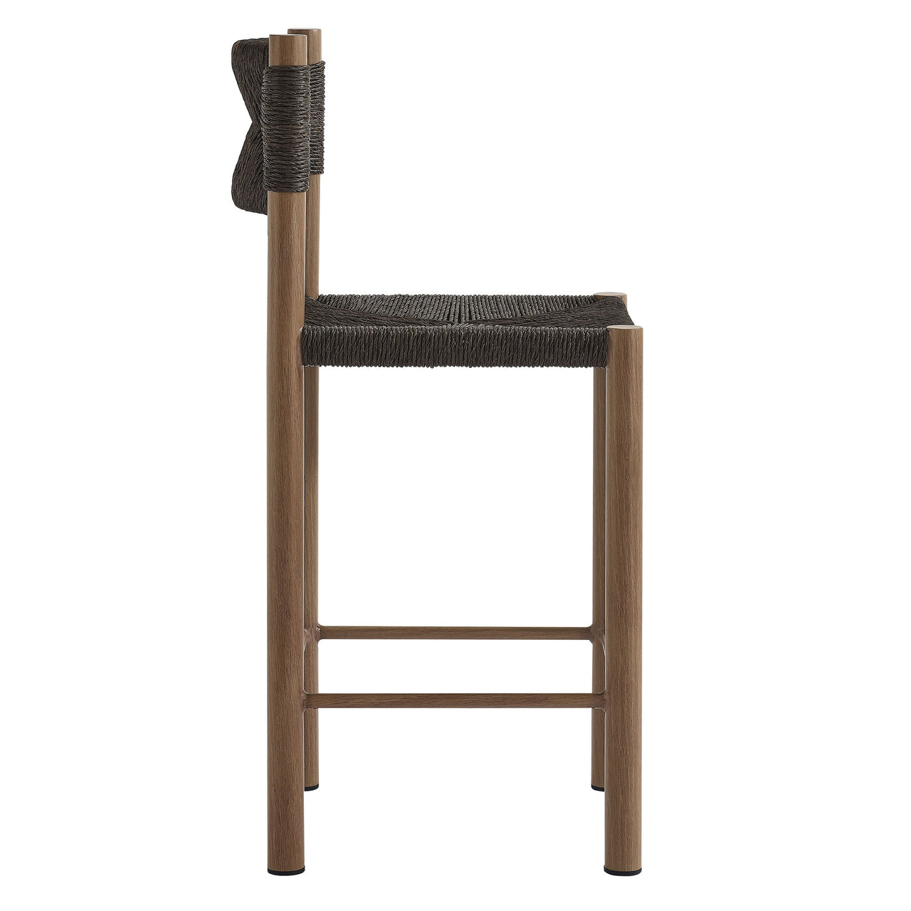 Holiday Alfresco Counter Stools Set of 2, Walnut
