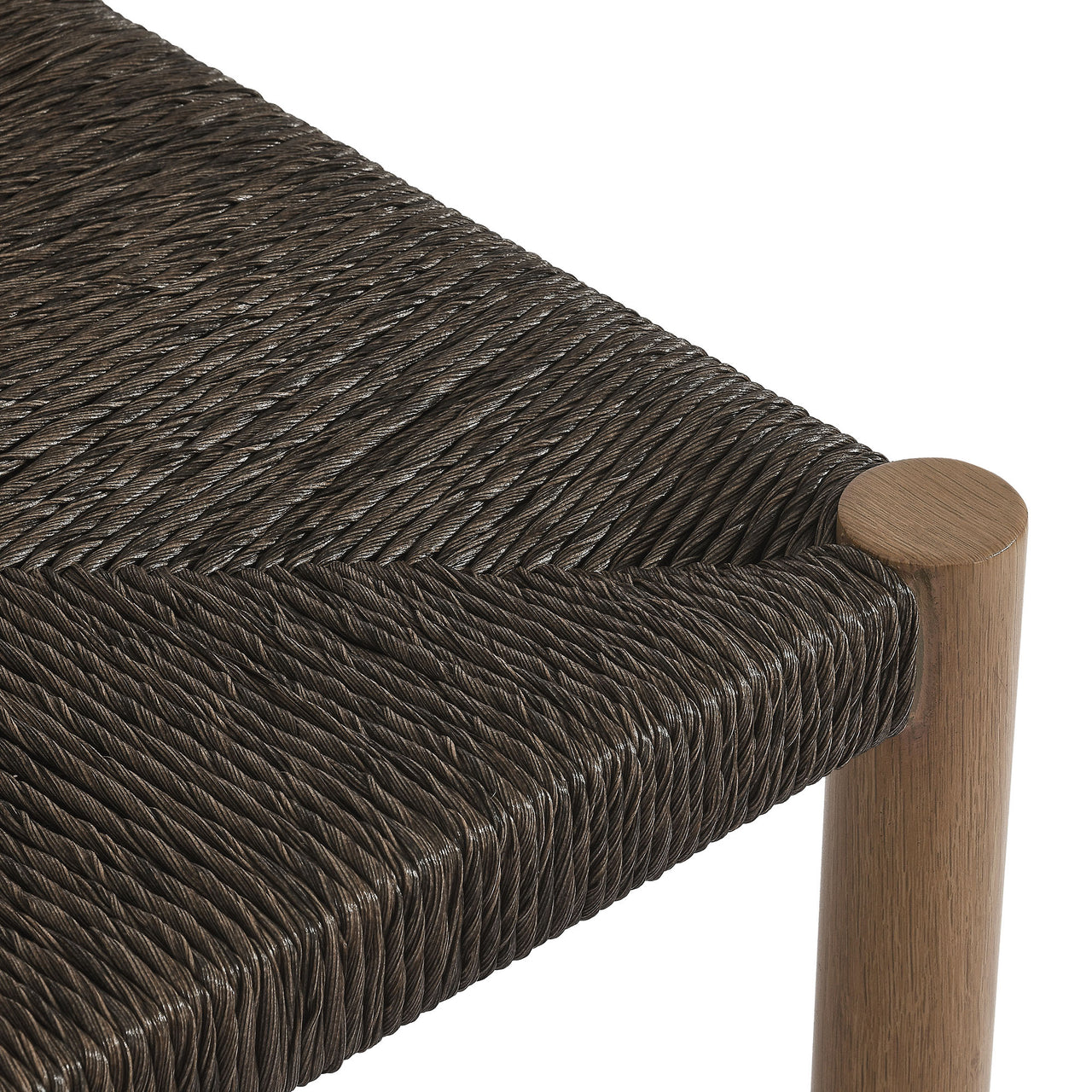 Holiday Alfresco Counter Stools Set of 2, Walnut