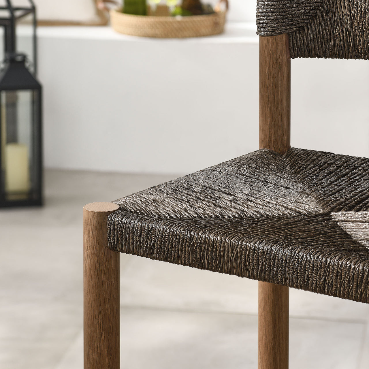 Holiday Alfresco Counter Stools Set of 2, Walnut