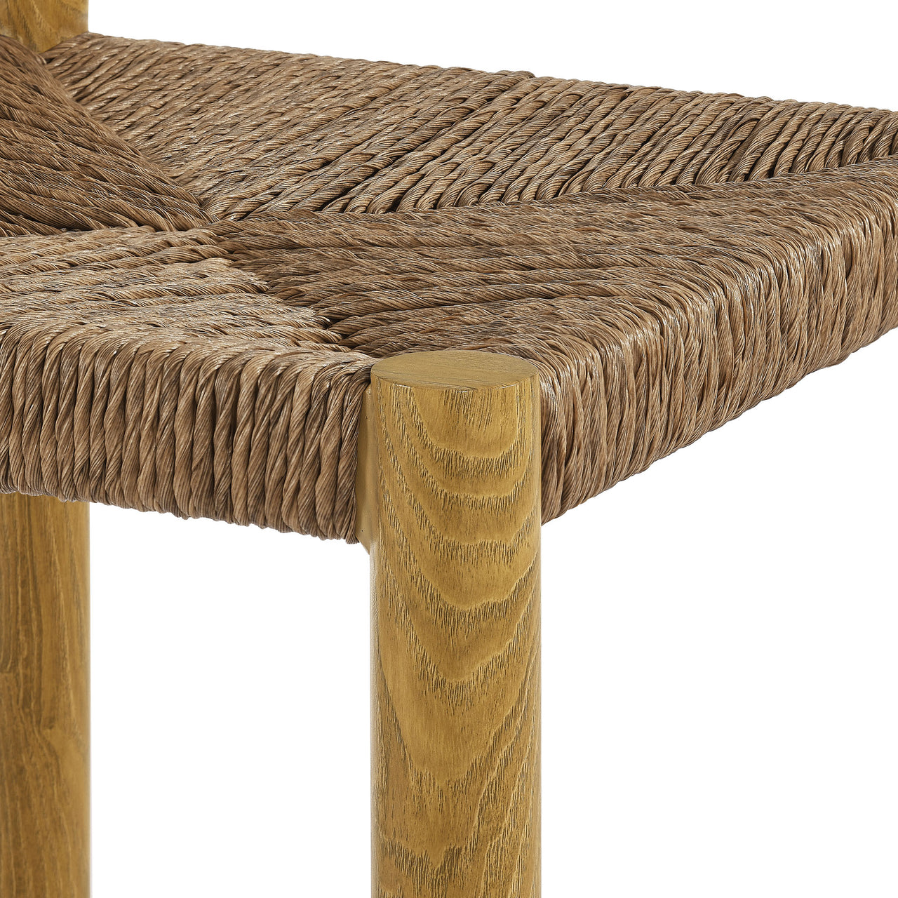 Holiday Alfresco Bar Stools Set of 2, Natural Wood