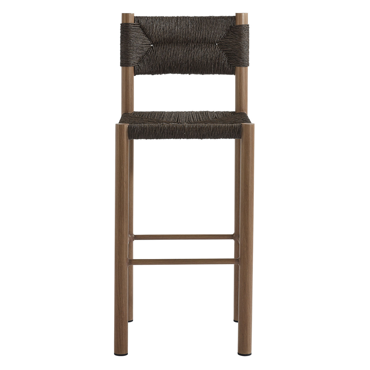 Holiday Alfresco Bar Stools Set of 2, Walnut
