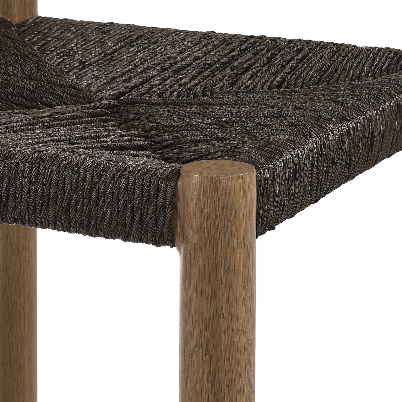Holiday Alfresco Bar Stools Set of 2, Walnut