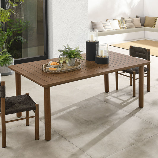 Holiday Alfresco Dining Table, Walnut