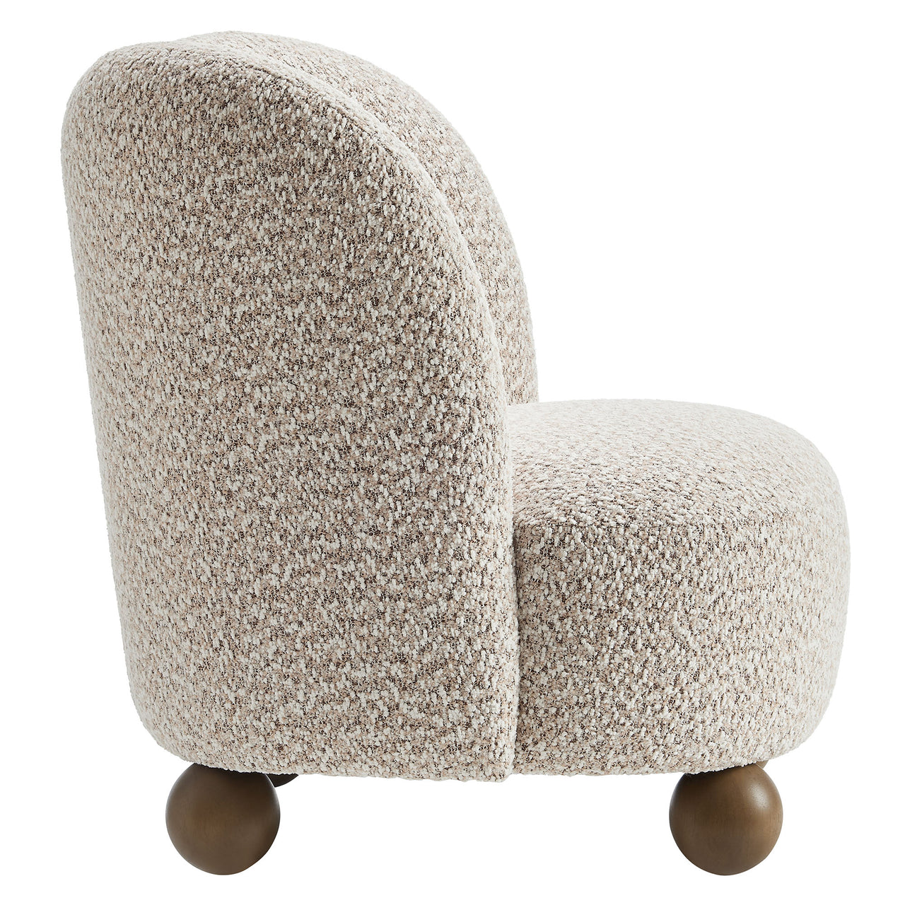 Ochroa Boucle Accent Chair, Oat
