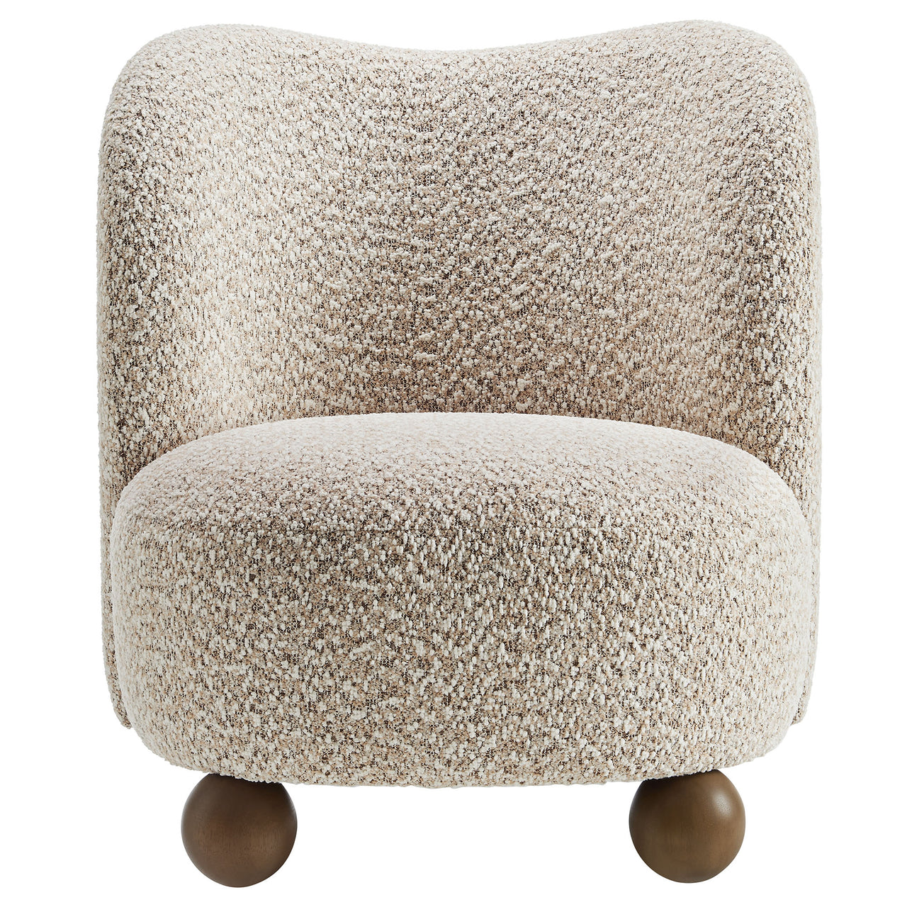 Ochroa Boucle Accent Chair, Oat