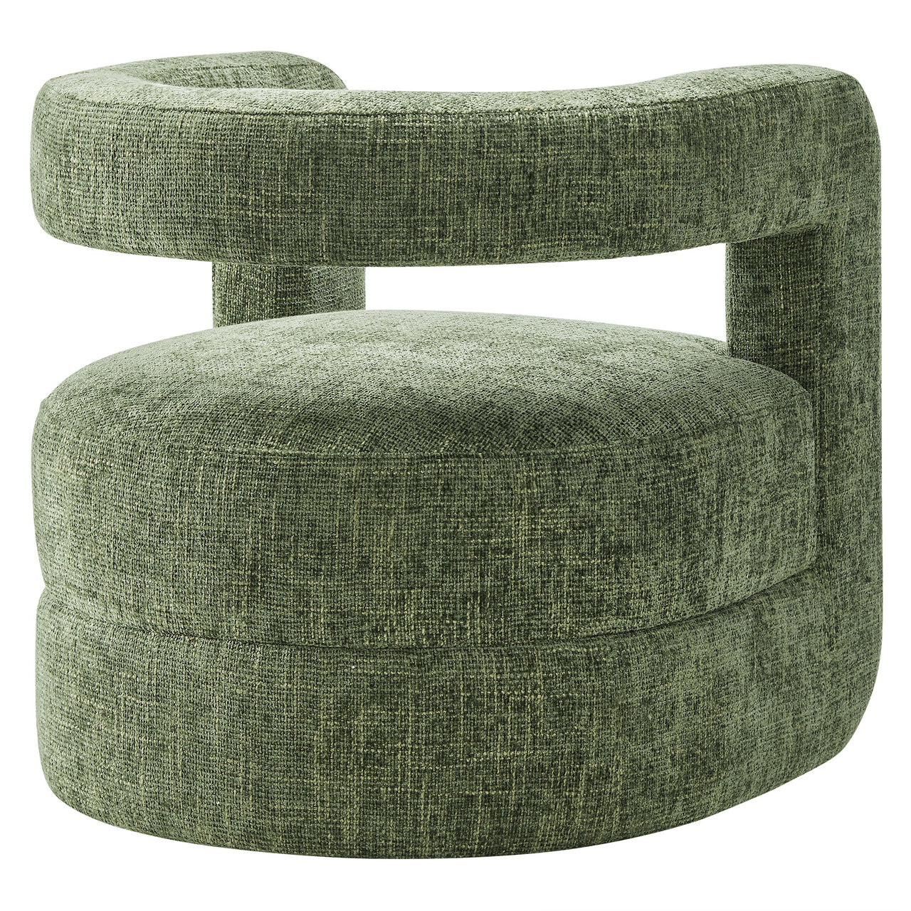 Coco Chenille Accent Chair, Sage