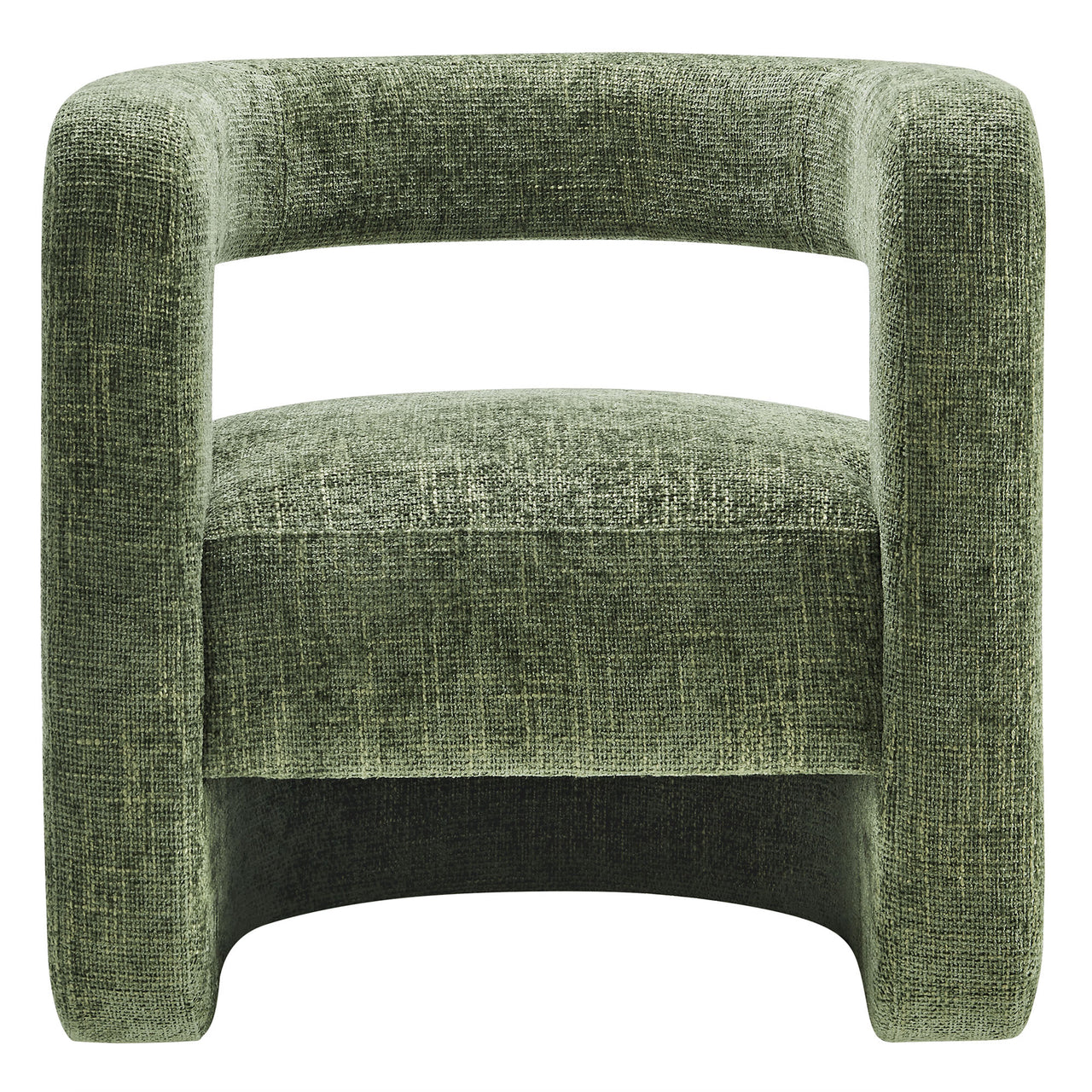 Coco Chenille Accent Chair, Sage