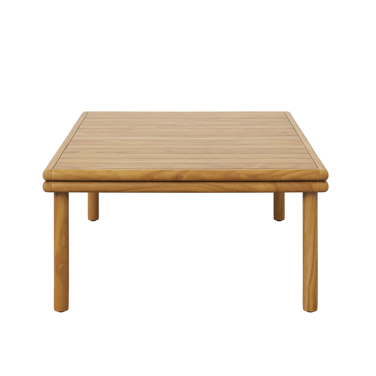 Weylan Alfresco Grade-A Teak Coffee Table, Natural Wood