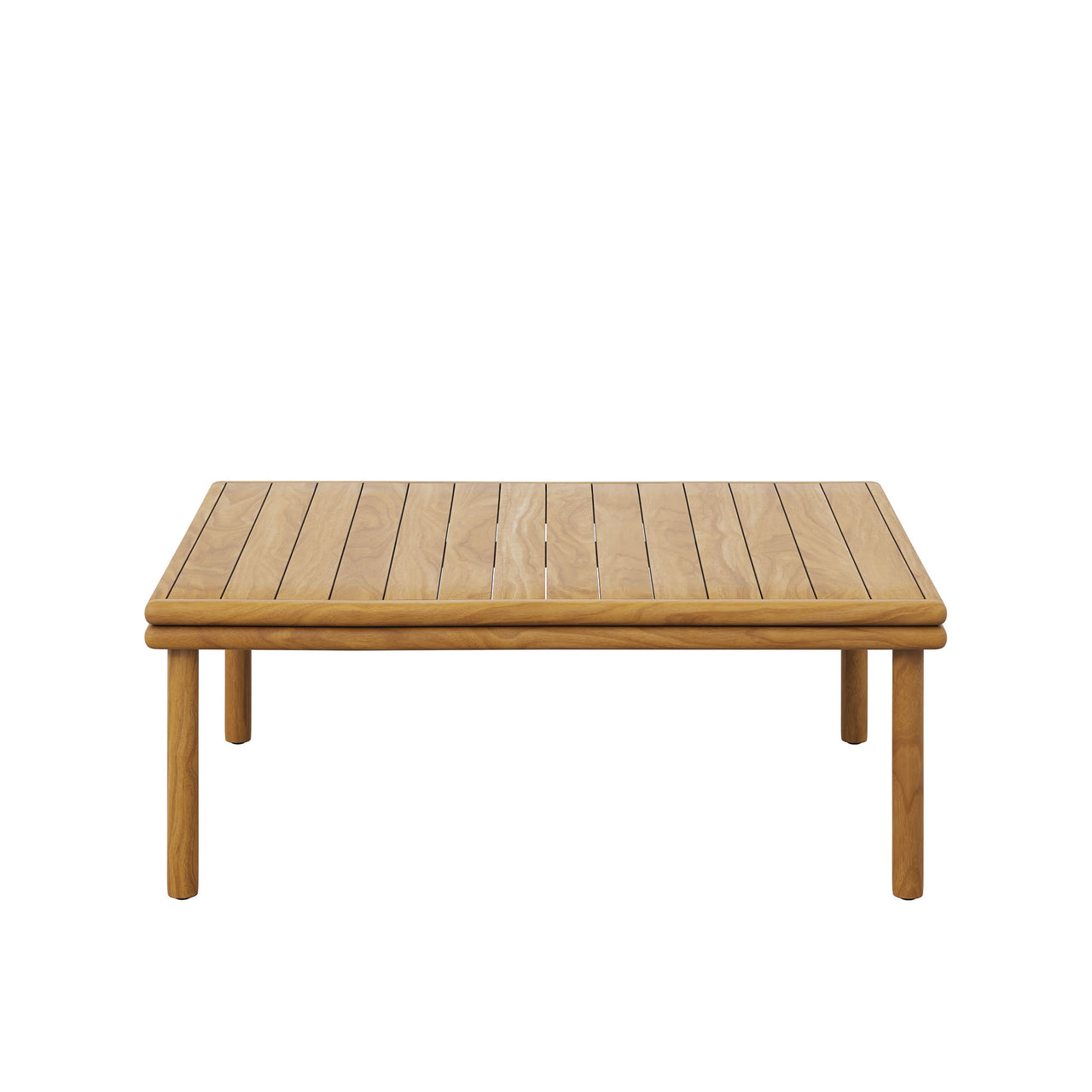 Weylan Alfresco Grade-A Teak Coffee Table, Natural Wood