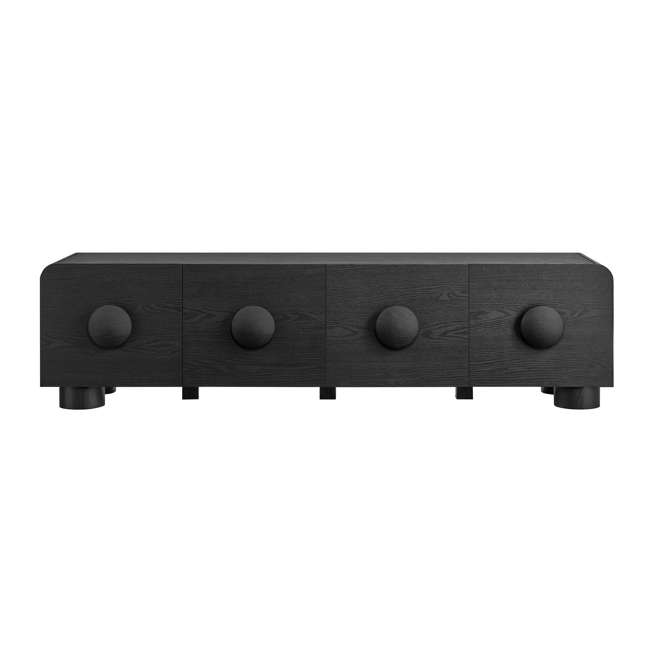 Button TV Stand, Black