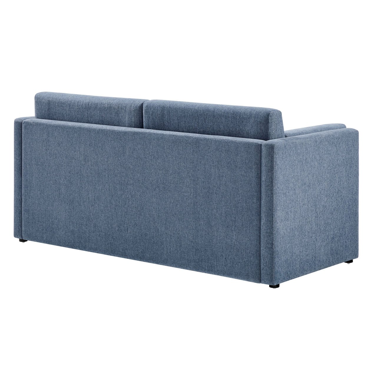 Maveren Chenille Sofa, Blue
