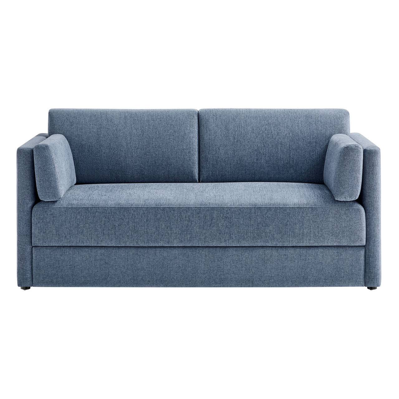 Maveren Chenille Sofa, Blue