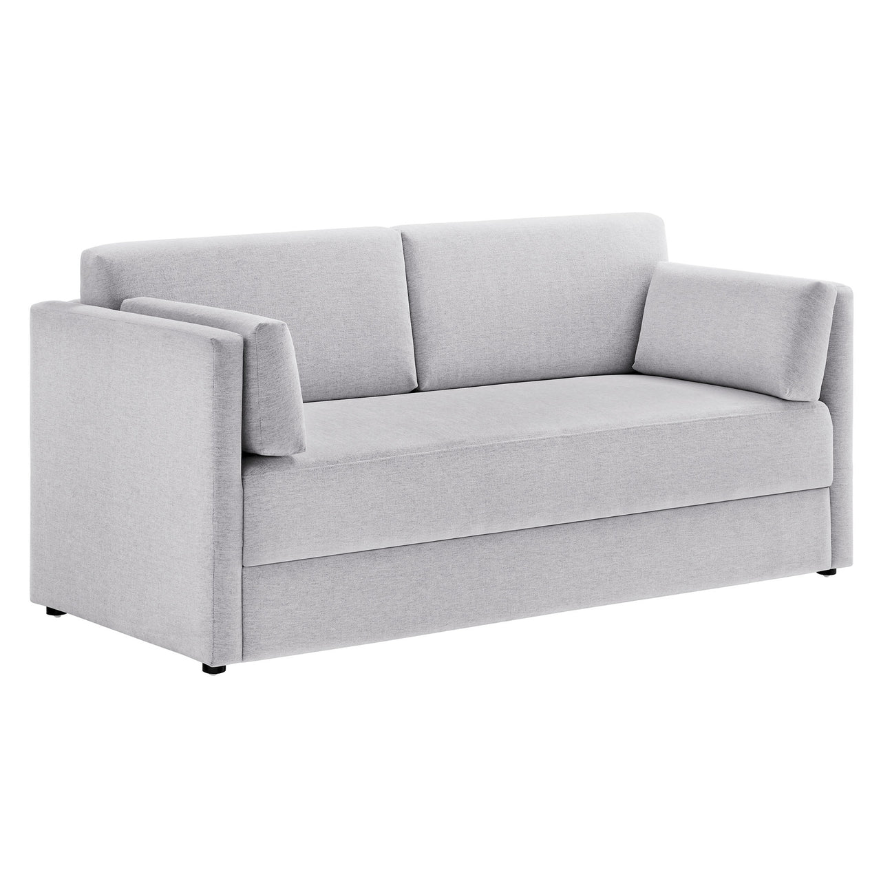 Maveren Chenille Sofa, Light Gray