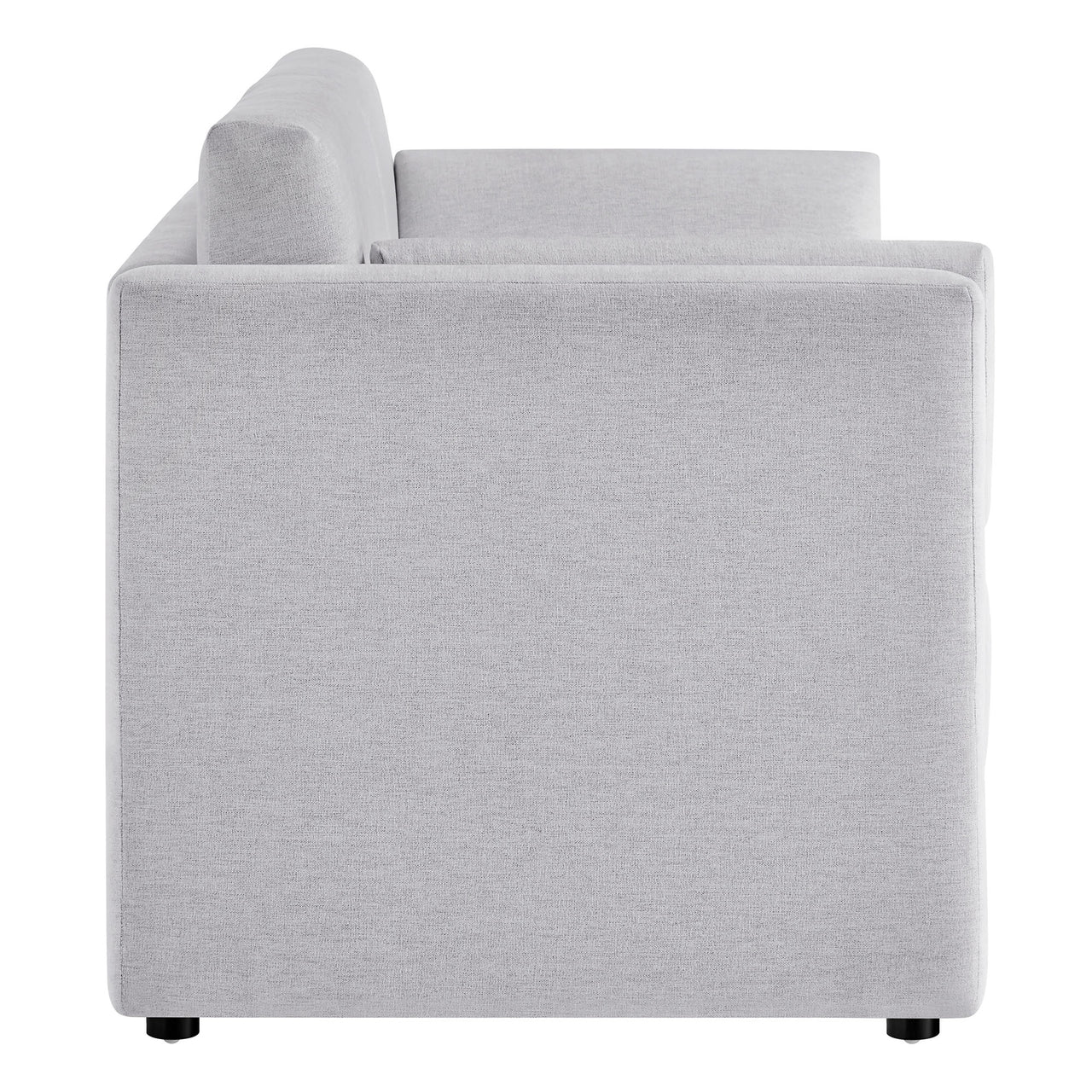 Maveren Chenille Sofa, Light Gray