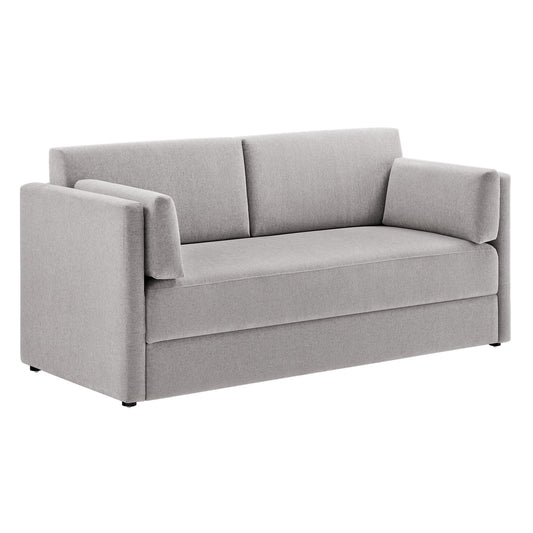 Maveren Chenille Sofa, Taupe