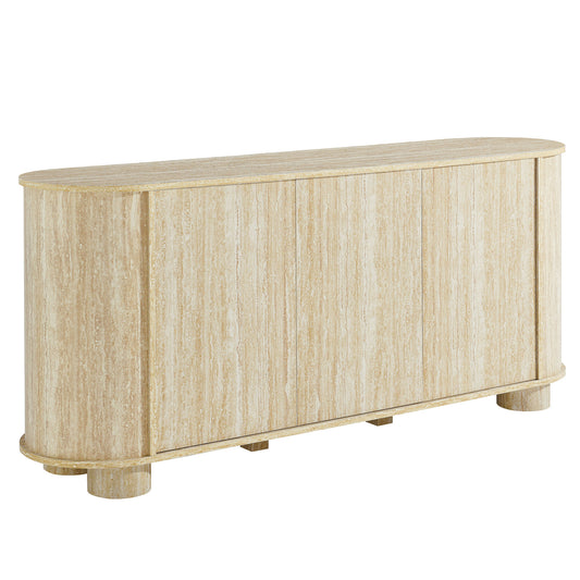 Orelith Laminate Sideboard, Travertine