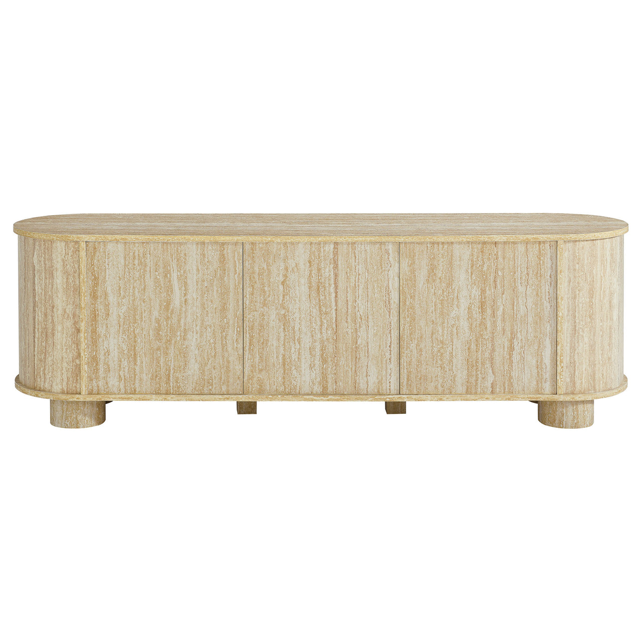 Orelith Laminate TV Stand, Travertine