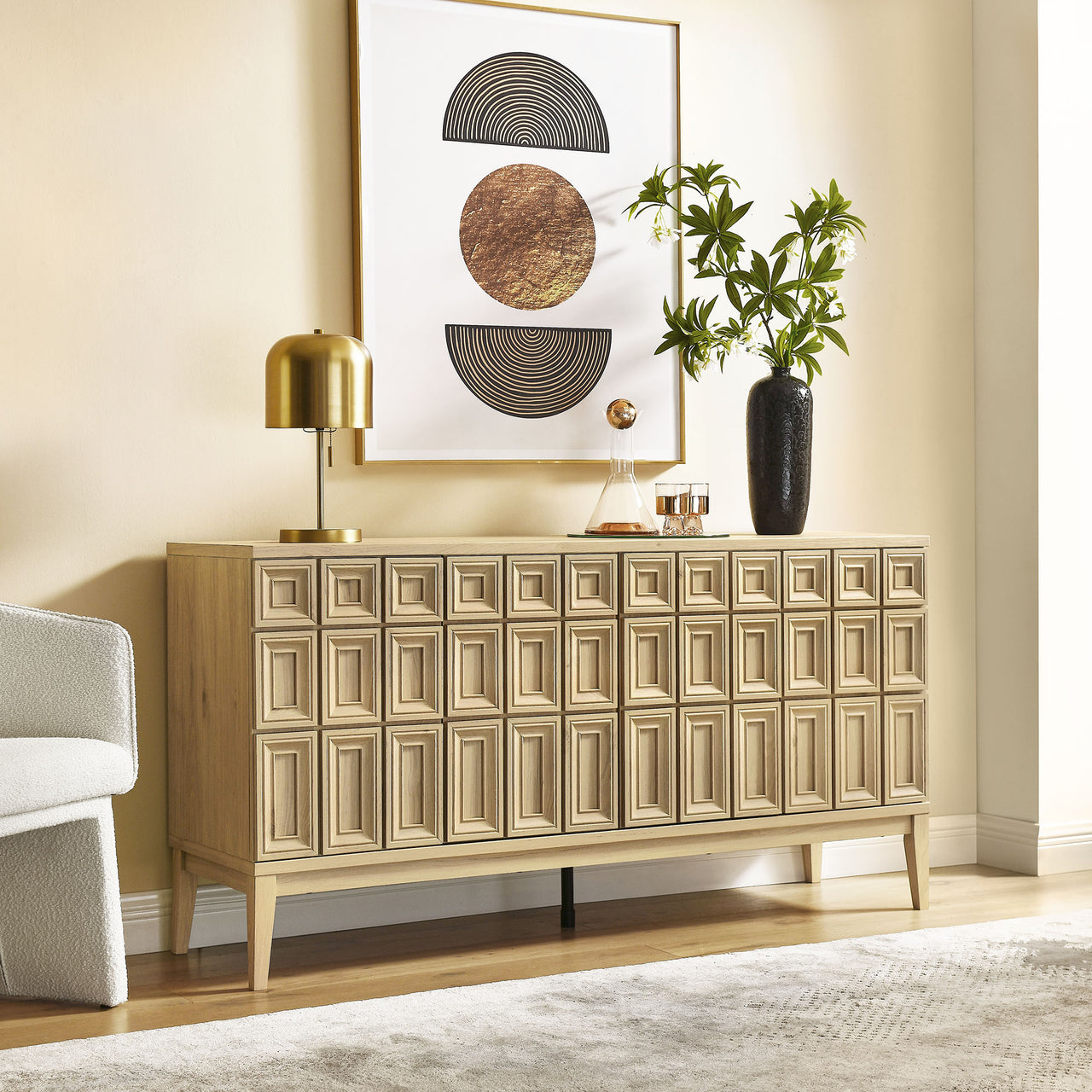 Colosseum Sideboard, Cream