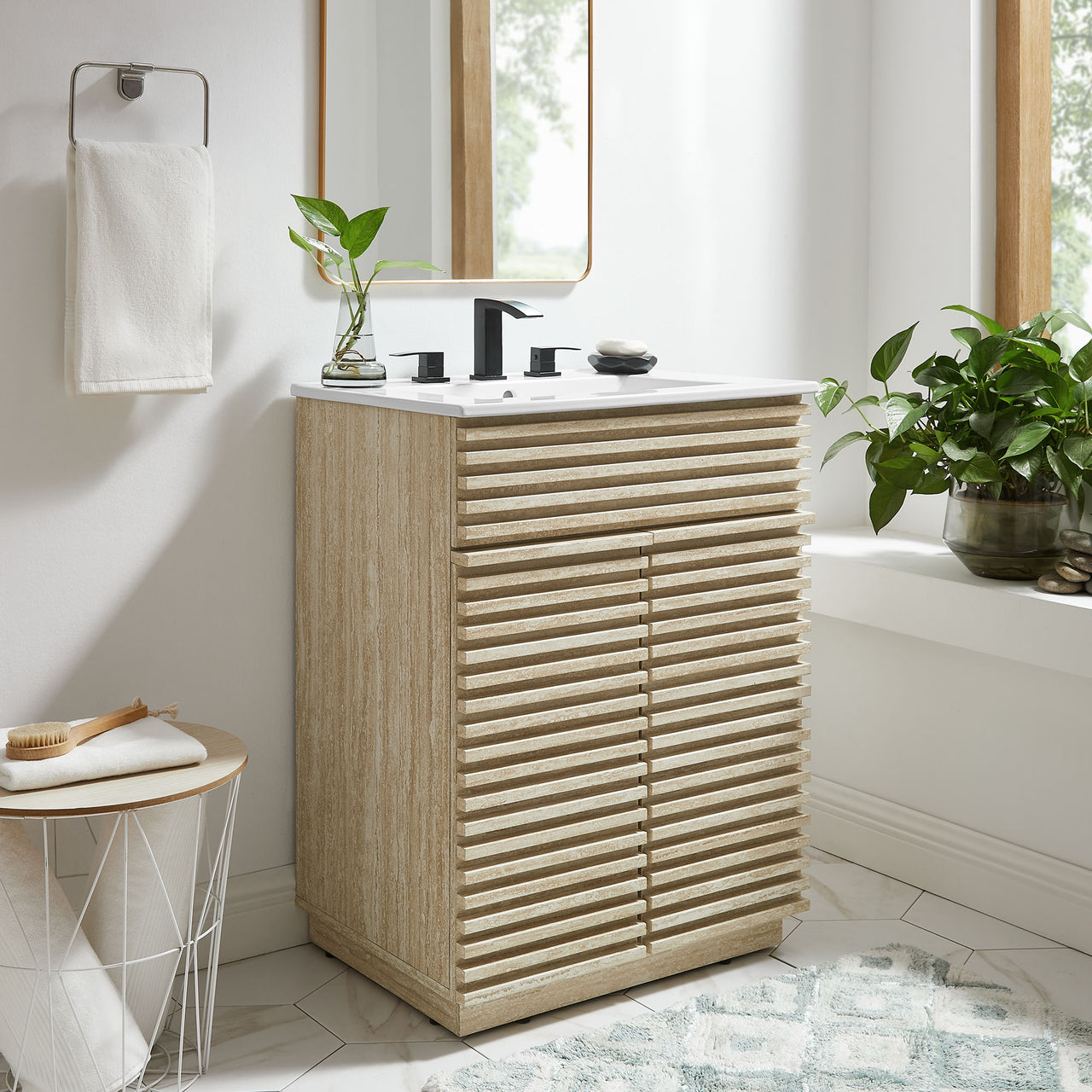 Ventra Vanity Unit, Small, White