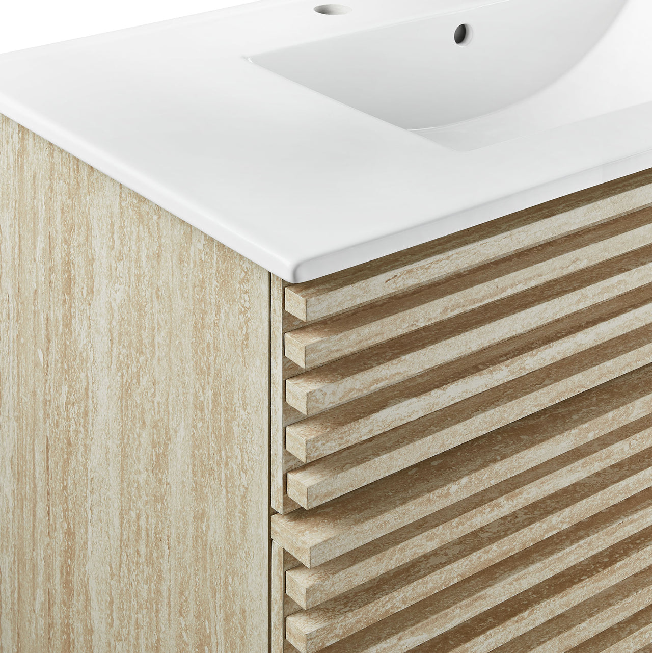 Ventra Vanity Unit, Large, White