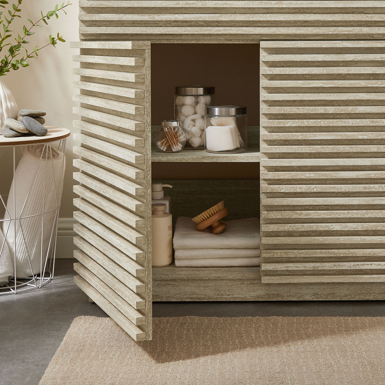 Ventra Vanity Unit, Large, White