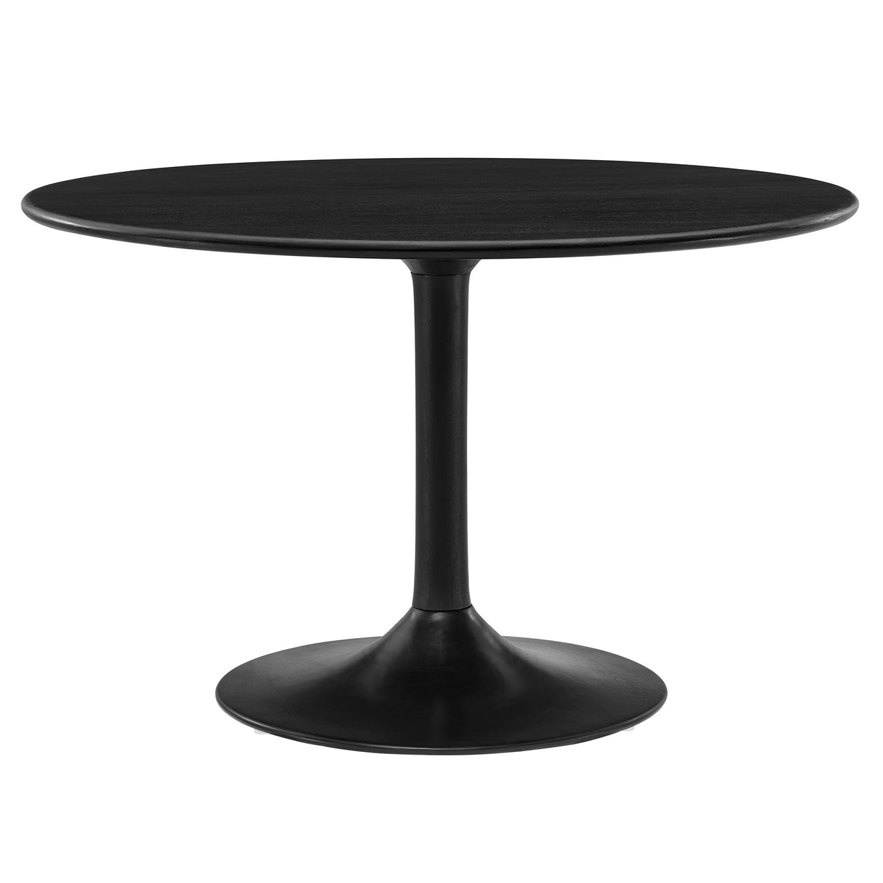 Ensemble Round Dining Table, Large, Black