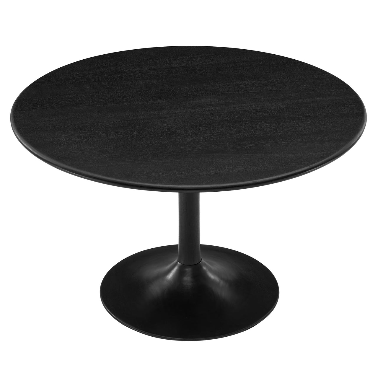 Ensemble Round Dining Table, Large, Black