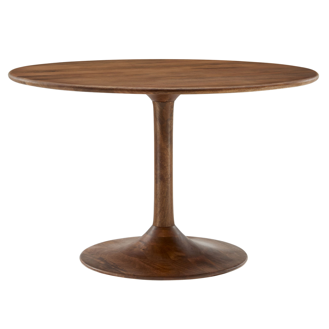 Ensemble Round Dining Table, Large, Walnut