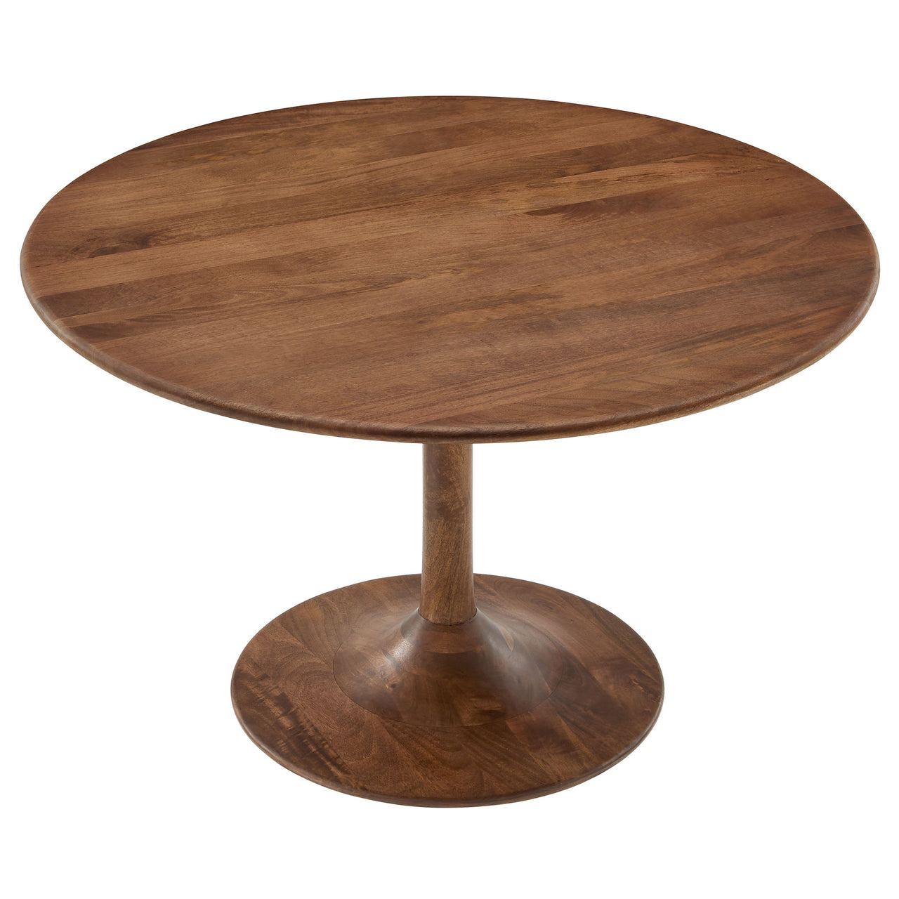 Ensemble Round Dining Table, Large, Walnut
