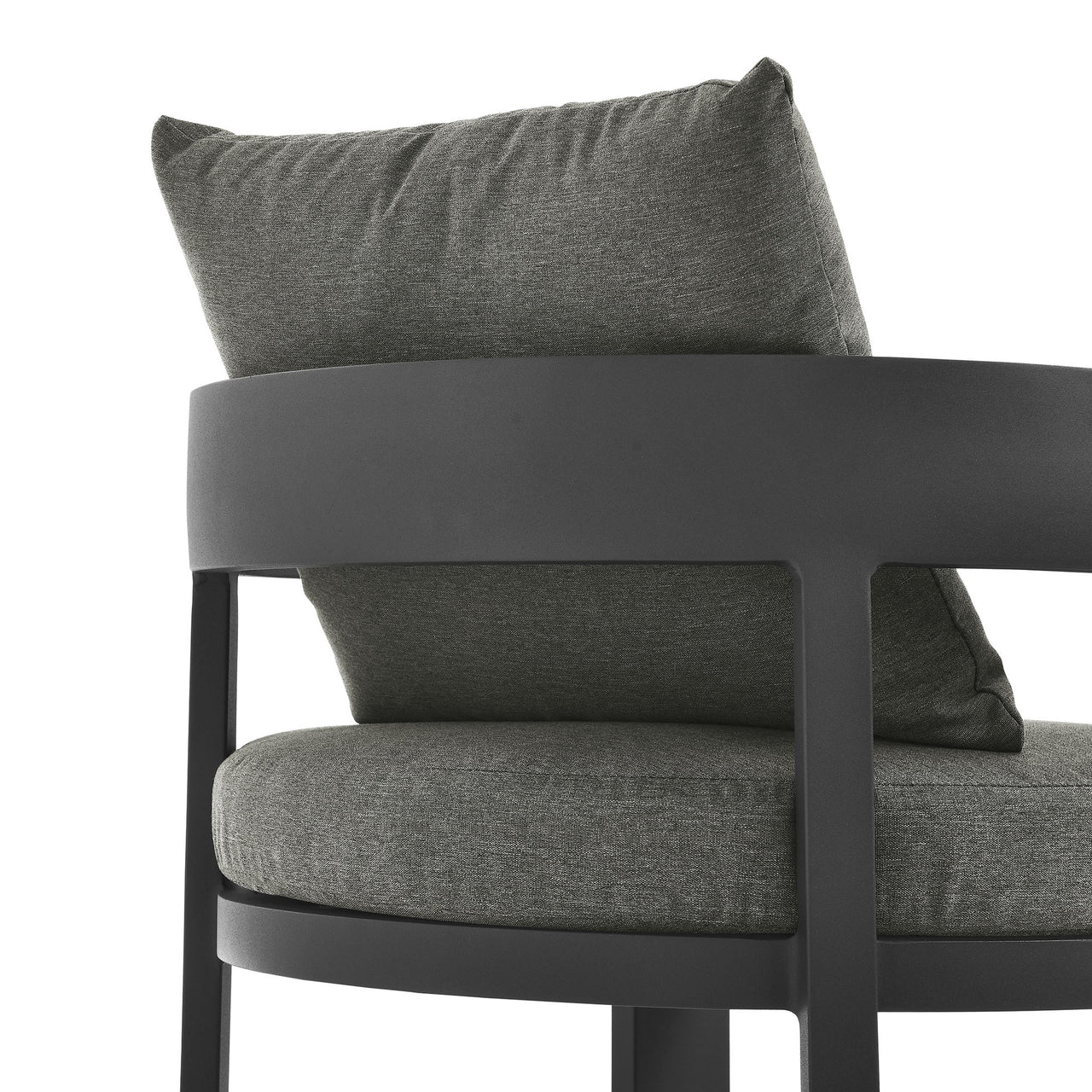 Tahlor Alfresco Dining Chair, Gray & Charcoal