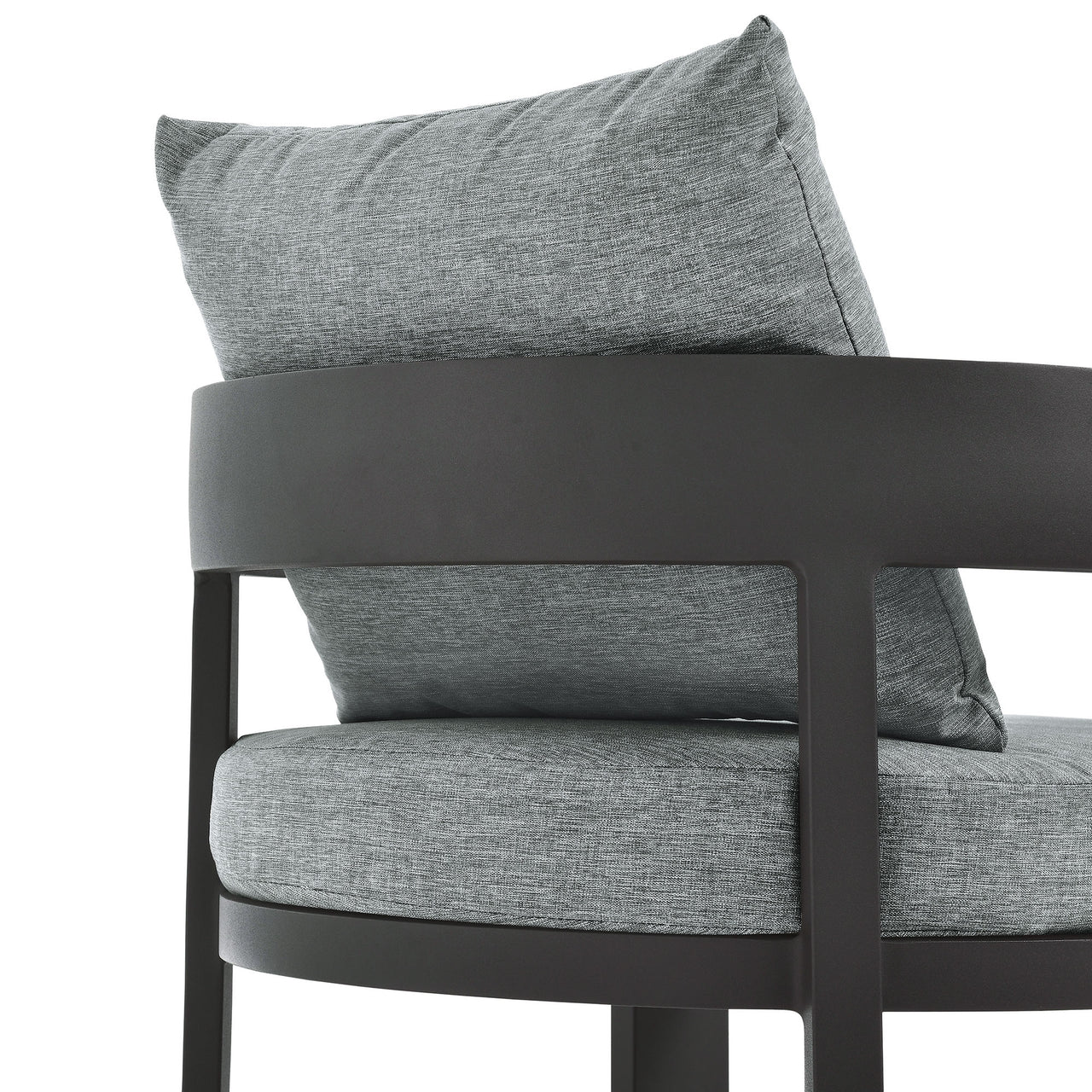 Tahlor Alfresco Dining Chair, Gray
